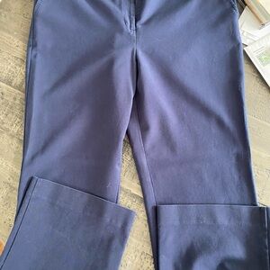 Talbots Navy Boot Cut Pants